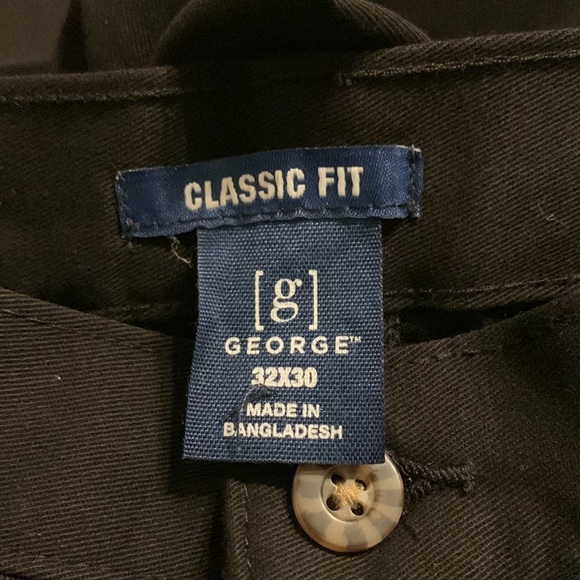 George Wrinkle Resistant Flat Front Pant - Picture 6 of 7